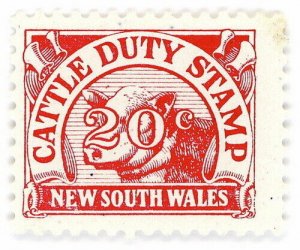 (I.B) Australia - NSW Revenue : Cattle Duty 20c