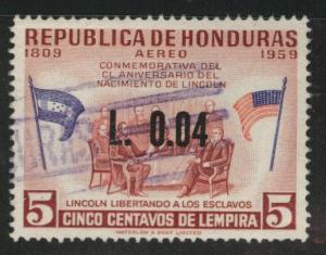 Honduras  Scott C345 Used airmail stamp