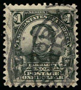 US #311 SCV $115.00 VF/XF used, large margins and well centered, VERY NICE!  ...