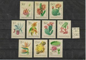Hungary MNH Flowers Stamps Ref: R6978