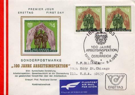 Austria, First Day Cover