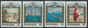 Bahamas  SG 933-936 SC# 749-752  MNH  Columbus see scan