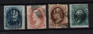 USA small early  fine used collection to 10c WS36734