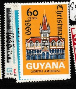 Guyana SC 102-5 MNH (4ghh)