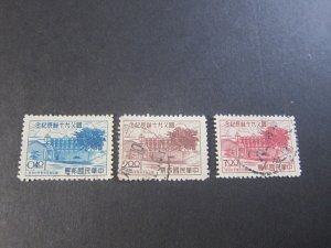 Taiwan 1955 Sc 1127-29 FU