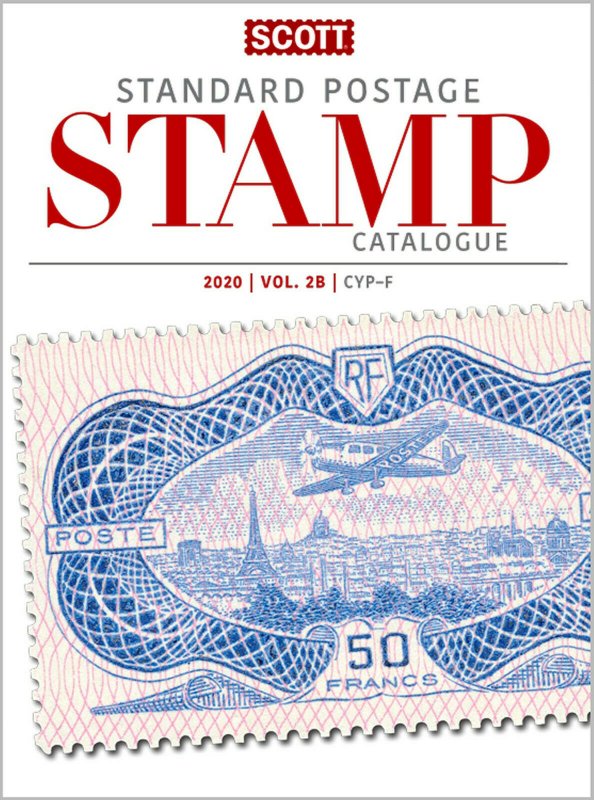 Scott Stamp Catalog 2020 SET - Volumes 1A - 6B COUNTRIES A - Z