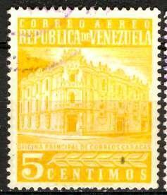 Venezuela 1958; Sc. # C658; Used Single Stamp