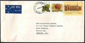 AUSTRALIA 1986 Uprated 36c envelope used Coogee to New Zealand.............79930
