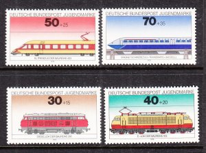 Germany B517-B520 Trains MNH VF