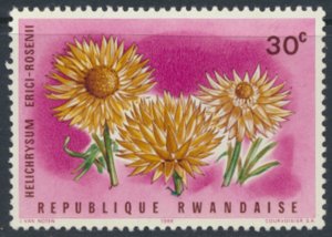 Rwanda  SC# 153  MNH Flowers  see details/scans 