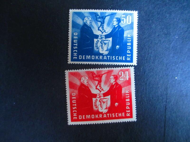 Germany DDR #80-81 Mint Hinged- (EZ9) WDWPhilatelic! 