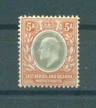 East Africa & Uganda Protectorate sc# 23 mh cat val $8.00