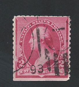 SC# 220a - (2c) - Washington, cap on left