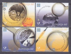 2005 Slovenia 543-546 50 years of the European Union 2,80 €