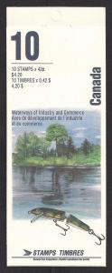 CANADA SC# 1412b VF MNH 1992 COMP BKLT