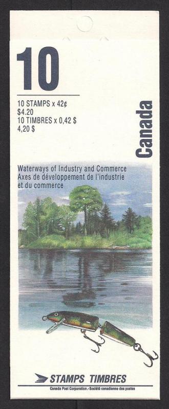 CANADA SC# 1412b VF MNH 1992 COMP BKLT