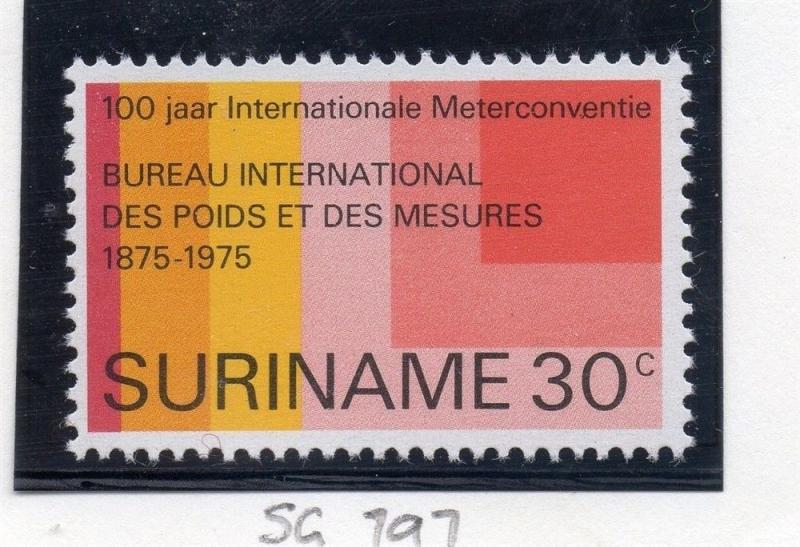 Suriname 1975 Early Issue Fine Mint Hinged 30c. 169028