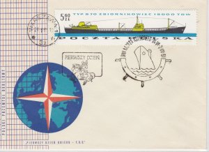 Poland 1961 Postal History Stamps Cover Ref: R7750