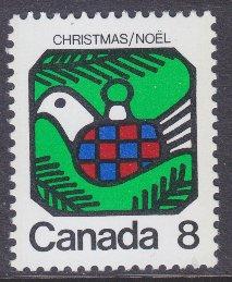 Canada sc#626 1973 8c Christmas MNH