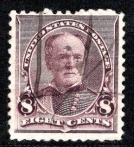 United States Scott # 225, used