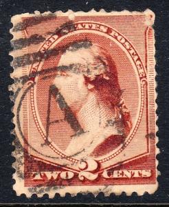 US cancel - Letter A - (A-2)