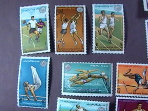 KUWAIT # 204-221-MINT/NEVER HINGED---3 COMPLETE SETS---1963