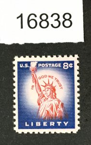 MOMEN: US STAMPS # 1041 MINT OG NH XF-SUP POST OFFICE FRESH CHOICE LOT #16838
