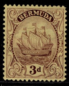 BERMUDA GV SG84, 3d purple/yellow, M MINT.