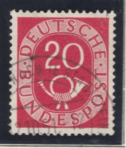 Germany Federal Republic BUND 1951-52 20pf Used A25P46F20061-