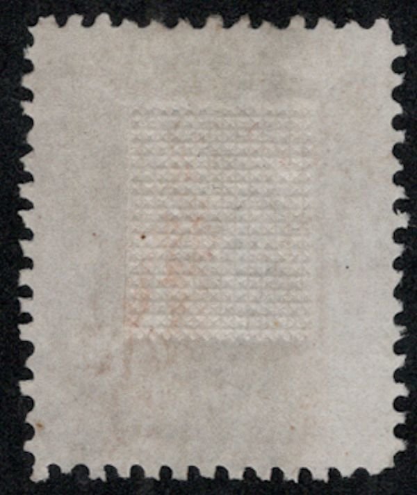 USA #85c-E2 VF/XF, Colorless stamp, white paper, clear grill, very neat find,...