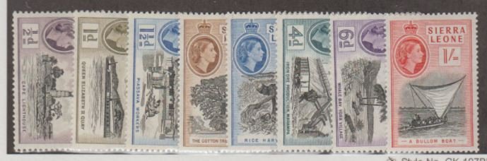 Sierra Leone Scott #195-202 Stamps - Mint Set