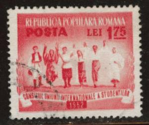 Romania Scott 907 Used stamp 