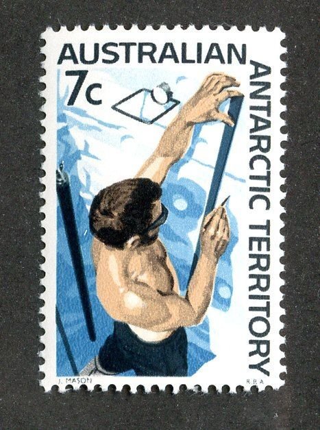 1966 Australian antarctic Sc.# L12 MNH** cv $0.75  (29 BCXX )