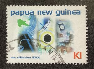 Papua New Guinea 1999 Scott 969 used - New Millennium