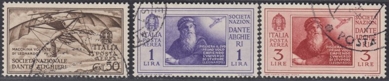 Italy Regno - Sassone Posta Aerea n. 26-31 - cv 1200$ - used