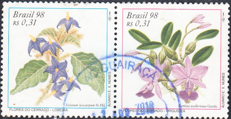 Brazil #2694 a,b Used