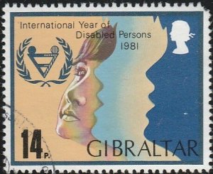 Gibralter, #413 Used From 1981