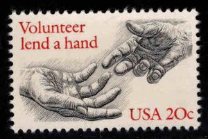 USA Scott 2039  MNH** Helping Hand Volunteer stamp