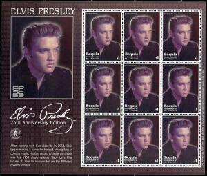 WORLD WIDE SECTION D OF 18  DIFFERENT ELVS PRESLEY SHEETS MINT NEVER HINGED