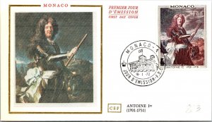 Monaco FDC 1984 SC #813 CEF Cachet - Anthony I (1701-1731) - J21234