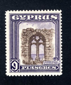 Cyprus, SC# 133,   VF,  Unused, Original Gum,  CV $20.00 .......1580149