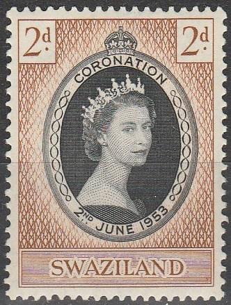 Swaziland #54 F-VF Unused (SU6834)