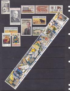 1973 Year Commemorative Full Set Mint Never Hinged (See 2 Scans)