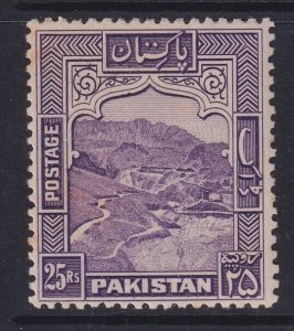 Pakistan, Scott 43b (SG 43a), MLH