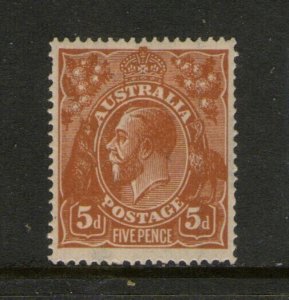 Australia 1914 Sc 36 KGV MH