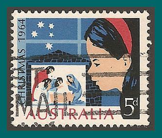 Australia 1964 Christmas, used  384,SG372