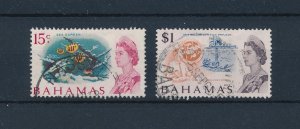 [47293] Bahamas 1967 Marine life fish undersea post office  Used