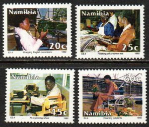 Namibia Sc #722-725 MNH