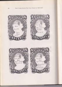 US Ten Cent Stamp of 1855-1857, Stanley Ashbrook, Deluxe Edition, #128 of 200.