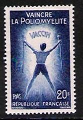 France #933 Polio Vaccination 1959, NH